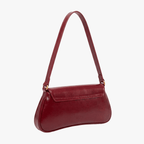 2025 New Underarm Bag Fashionable and Versatile Solid Color Artistic Stick Bag Elegant Retro Leopard Pattern Shoulder Bag - Sorina