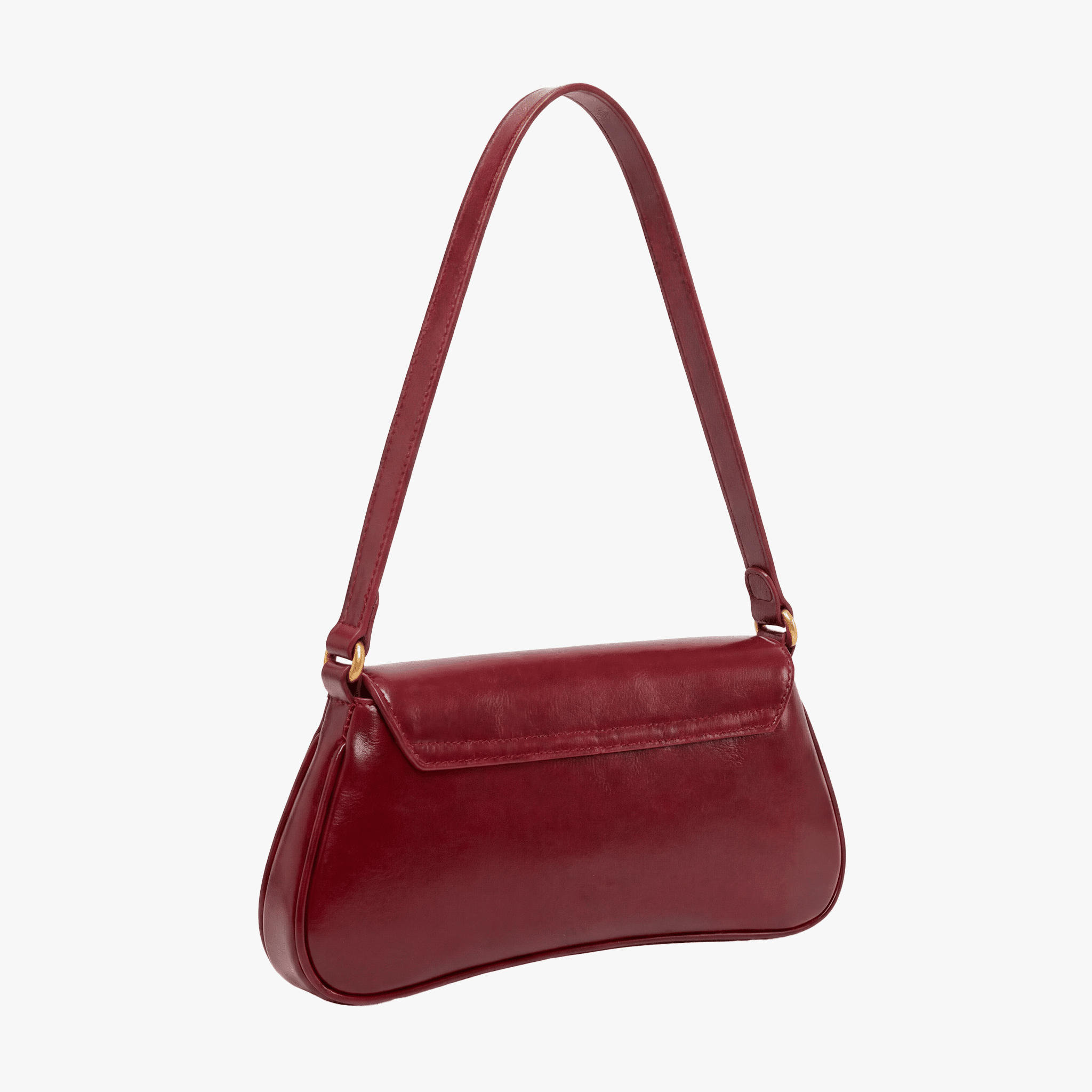 2025 New Underarm Bag Fashionable and Versatile Solid Color Artistic Stick Bag Elegant Retro Leopard Pattern Shoulder Bag - Sorina