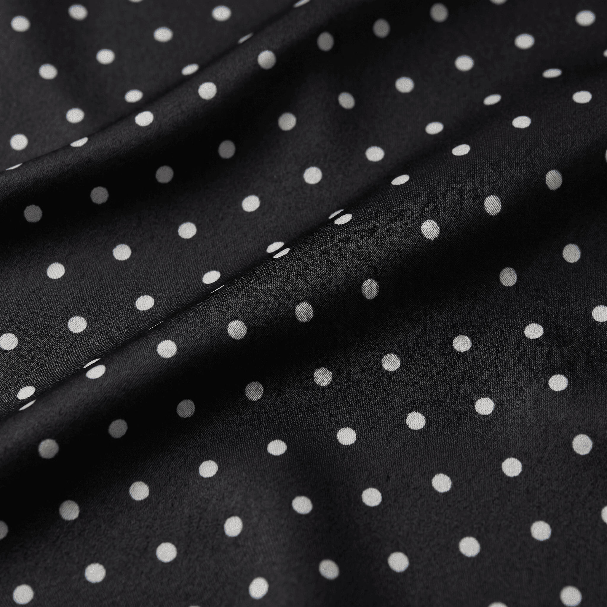 Chic Polka Dot Halter Cocktail Mini Dress - Sorina