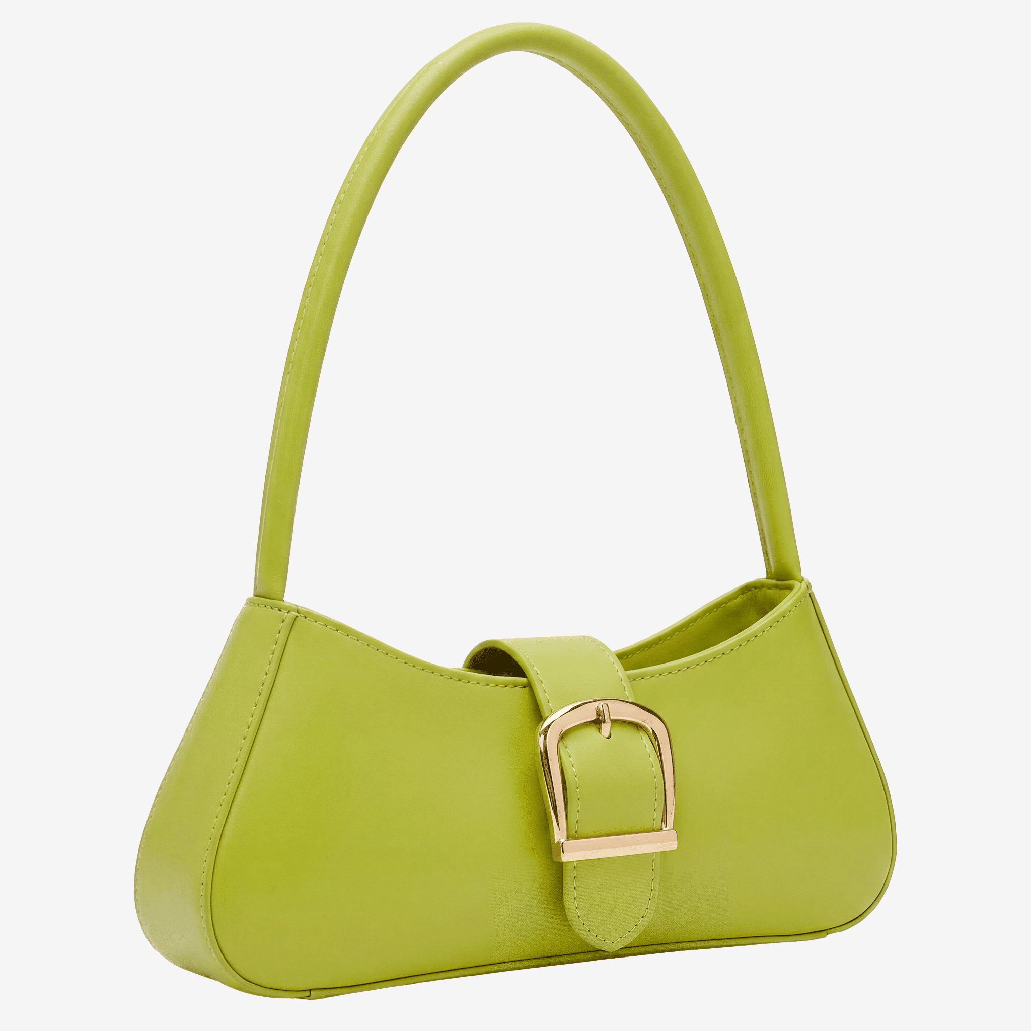 Fashion Shoulder Armpit Bags for Women Soft PU Leather Women'S Trend Handbags and Purse All Match Female Top - Handle Underarm Bag - Sorina