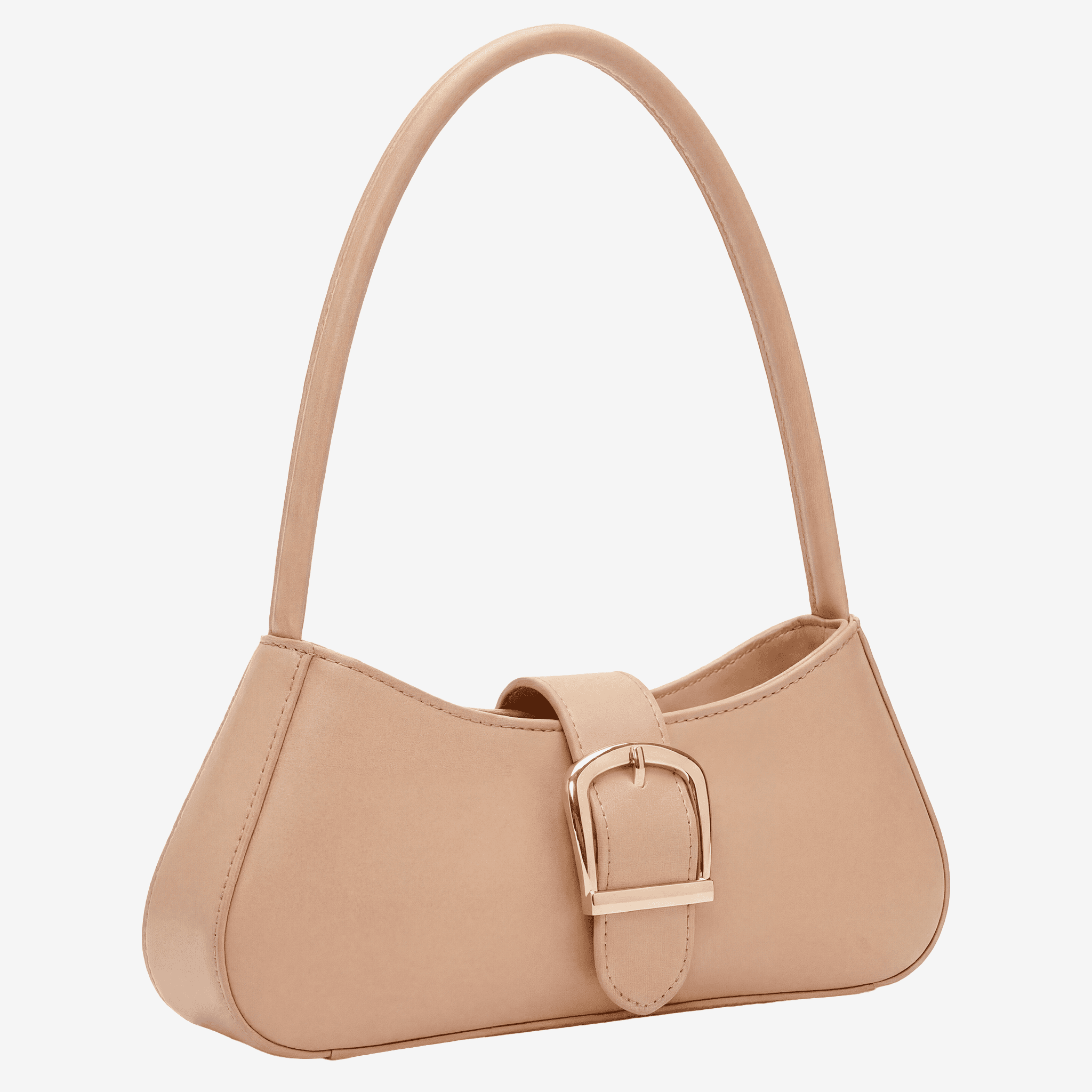 Fashion Shoulder Armpit Bags for Women Soft PU Leather Women'S Trend Handbags and Purse All Match Female Top - Handle Underarm Bag - Sorina