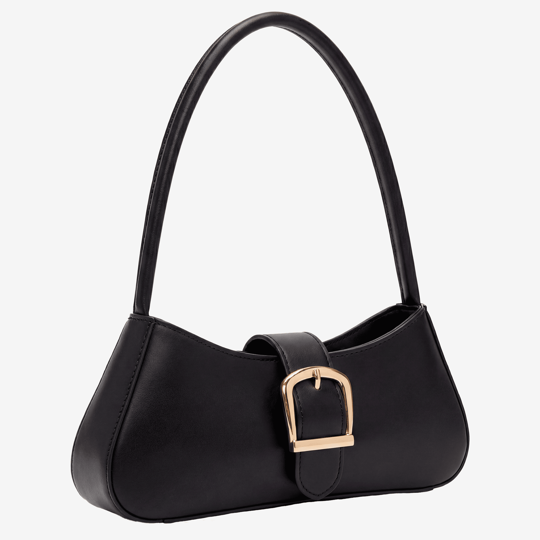 Fashion Shoulder Armpit Bags for Women Soft PU Leather Women'S Trend Handbags and Purse All Match Female Top - Handle Underarm Bag - Sorina