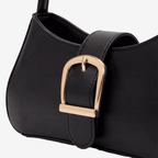 Fashion Shoulder Armpit Bags for Women Soft PU Leather Women'S Trend Handbags and Purse All Match Female Top - Handle Underarm Bag - Sorina