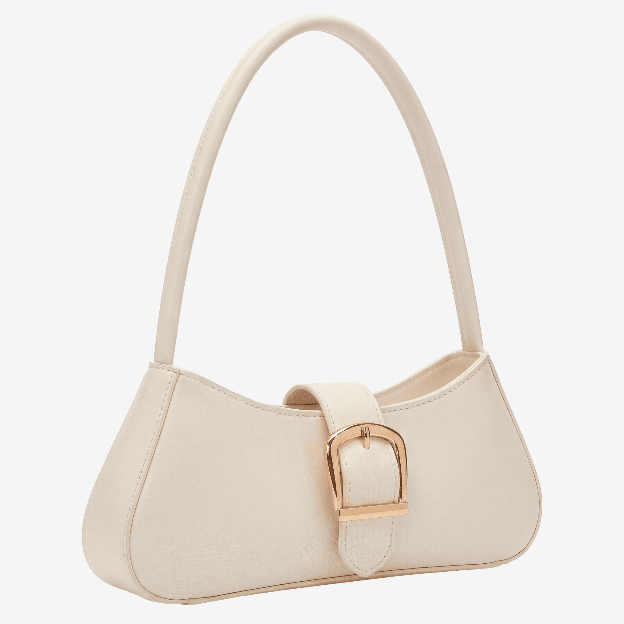 Fashion Shoulder Armpit Bags for Women Soft PU Leather Women'S Trend Handbags and Purse All Match Female Top - Handle Underarm Bag - Sorina