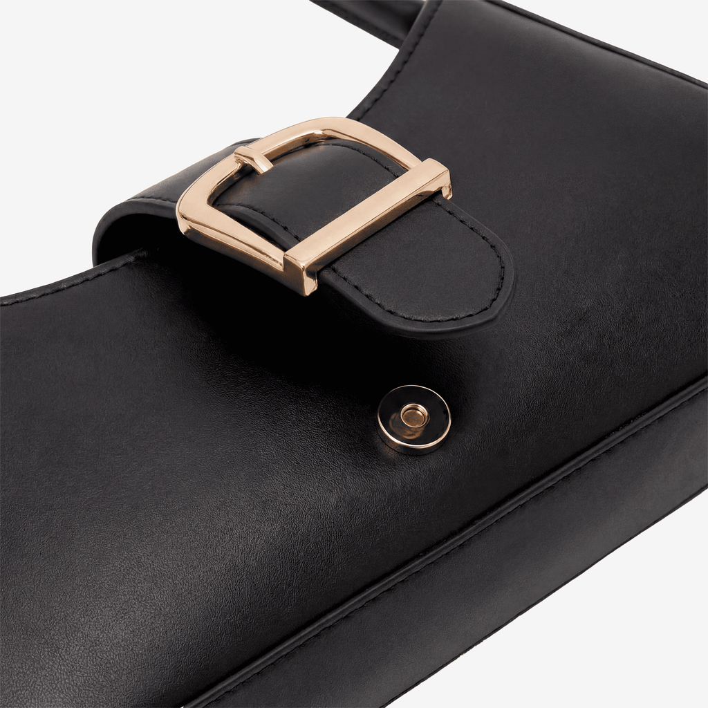 Fashion Shoulder Armpit Bags for Women Soft PU Leather Women'S Trend Handbags and Purse All Match Female Top - Handle Underarm Bag - Sorina