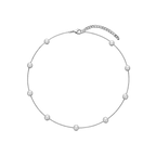 Fashion Simple Design Faux Pearl Splicing Necklace Women'S Niche Light Luxury Trend Party Jewelry Accessories Gifts - Sorina