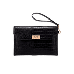 Fashion Women Stone Pattern Handbag and Purse PU Leather Wedding Party Evening Bag Lady Wristlet Clutch Bag Female Envelope Bag - Sorina