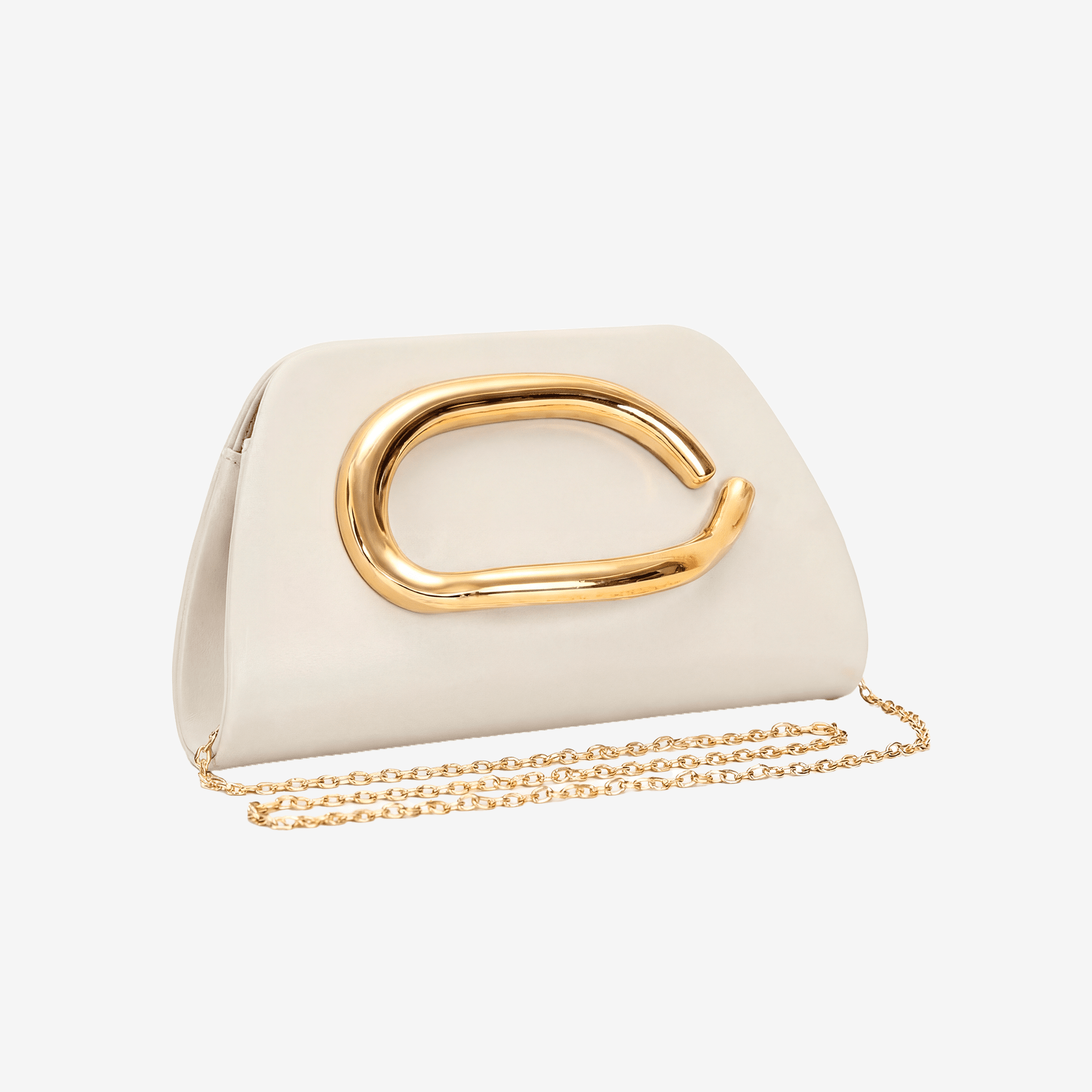 Gold Metal Buckle Box Clutch Fashion Women'S Evening Bag Party Banquet Chain Crossbody Bag Luxury Designer Shoulder Bag Wallet - Sorina