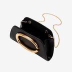 Gold Metal Buckle Box Clutch Fashion Women'S Evening Bag Party Banquet Chain Crossbody Bag Luxury Designer Shoulder Bag Wallet - Sorina