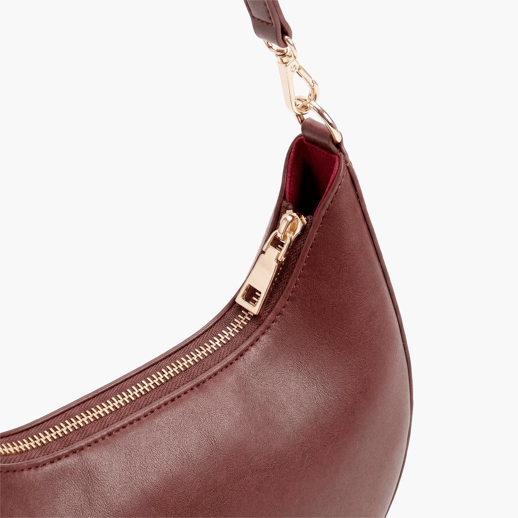 New Fashionable High - End Moon - Shaped Baseball Bag Showing Luxury Women'S Single Shoulder Bag Elegant Lady Handbags Bolso Mujer - Sorina