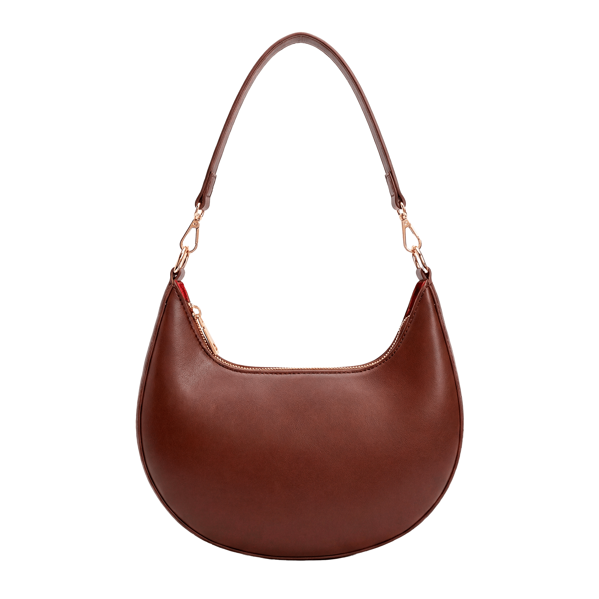 New Fashionable High - End Moon - Shaped Baseball Bag Showing Luxury Women'S Single Shoulder Bag Elegant Lady Handbags Bolso Mujer - Sorina