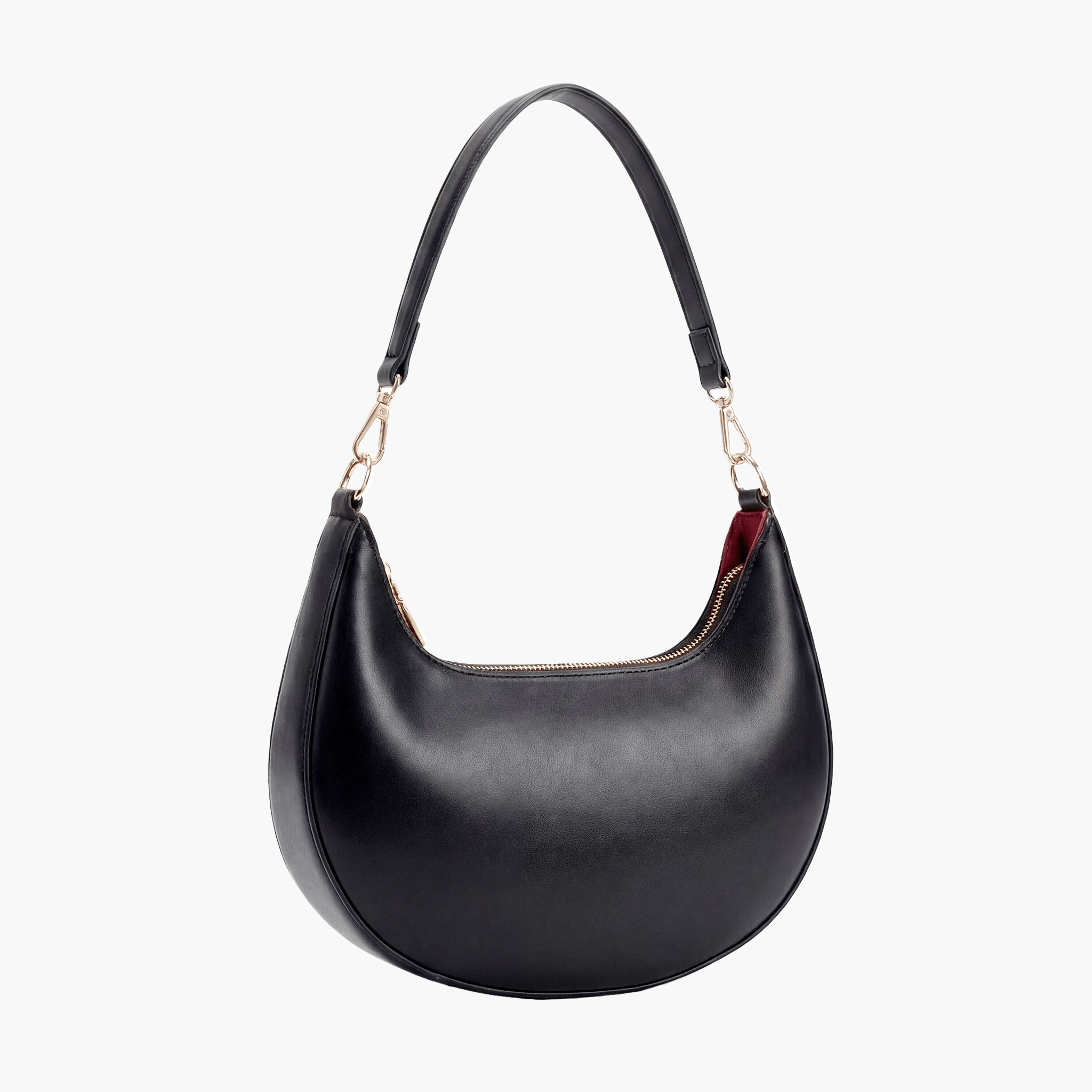 New Fashionable High - End Moon - Shaped Baseball Bag Showing Luxury Women'S Single Shoulder Bag Elegant Lady Handbags Bolso Mujer - Sorina
