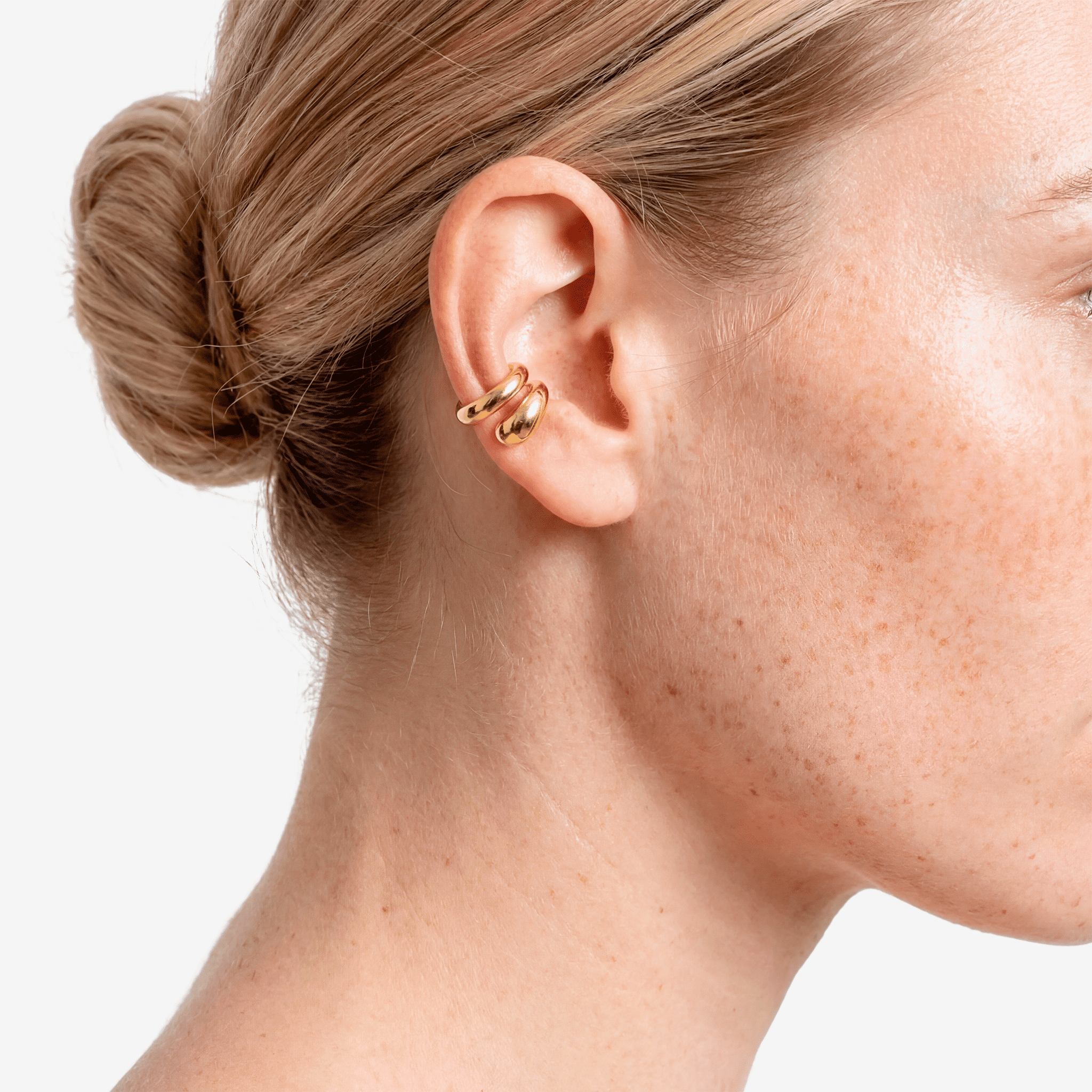 Punk Piercless Ear Clip Earring for Women Classic Gold Color Trendy Earcuff Earrings Girl Y2K Gift Simple Daily Wear Jewelry - Sorina