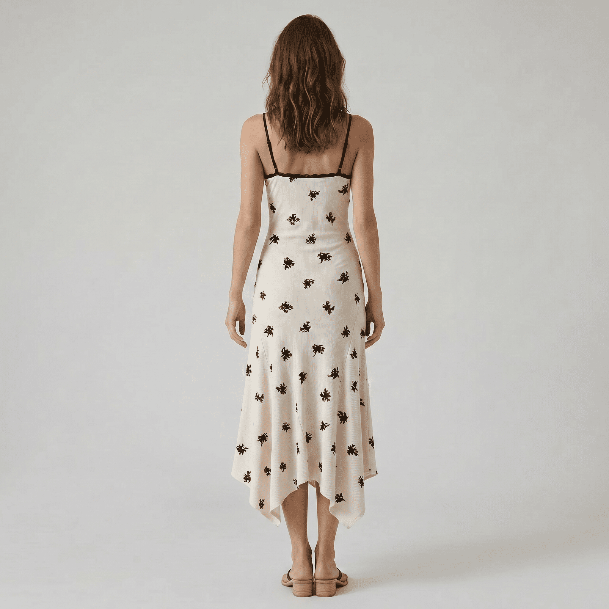 Romantic Lace Trim Cocktail Maxi Dress - Sorina
