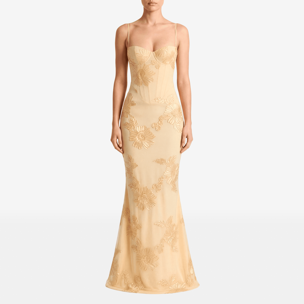 Spaghetti Strap Print Sexy Maxi Dress Women Fashion Off - Shoulder Sleeveless Backless Bodycon Club Party Long Dresses - Sorina